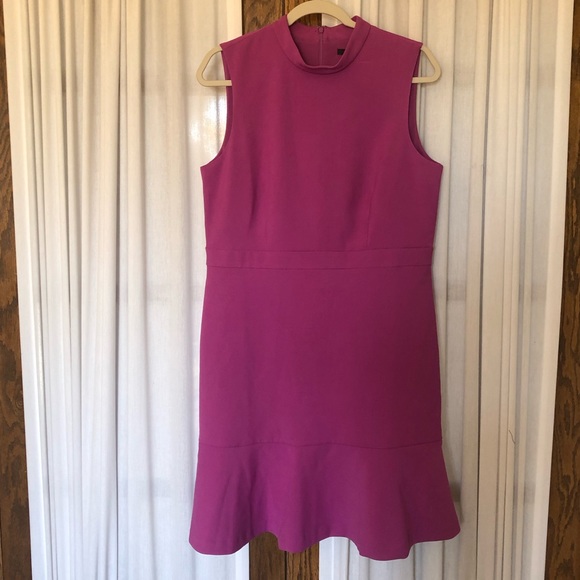 Ann Taylor Sleeveless Flare Hem Dress - Picture 2 of 9